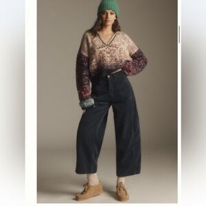 Kenna Heritage Mid-Rise Barrel Corduroy
Edition - size 29 EUC - Anthropologie